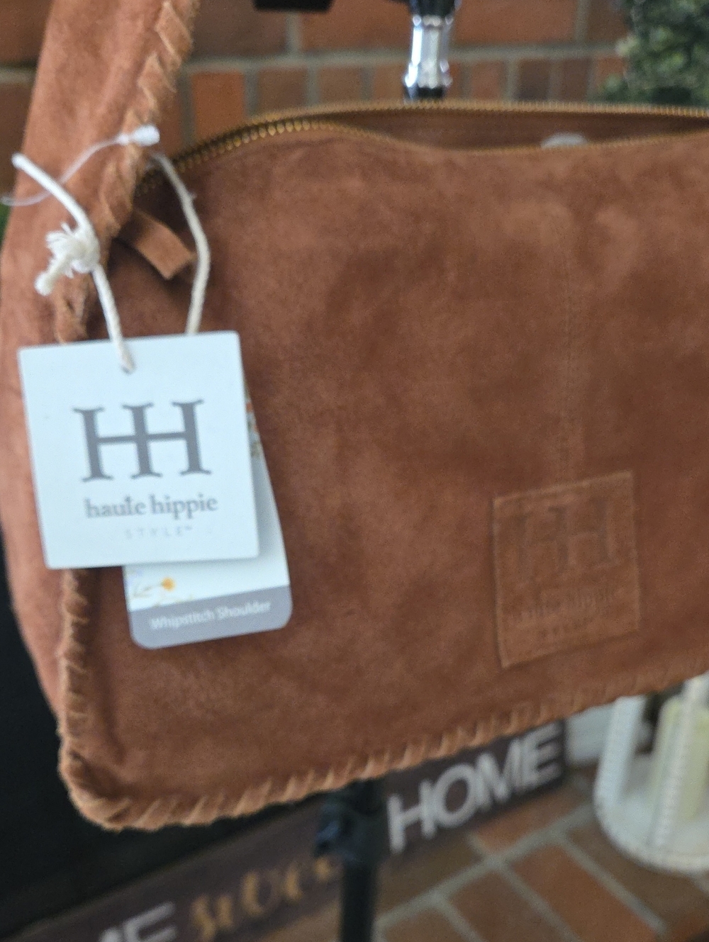 Haute Hippie Tan Suede Hand Bag - Picture 2 of 9